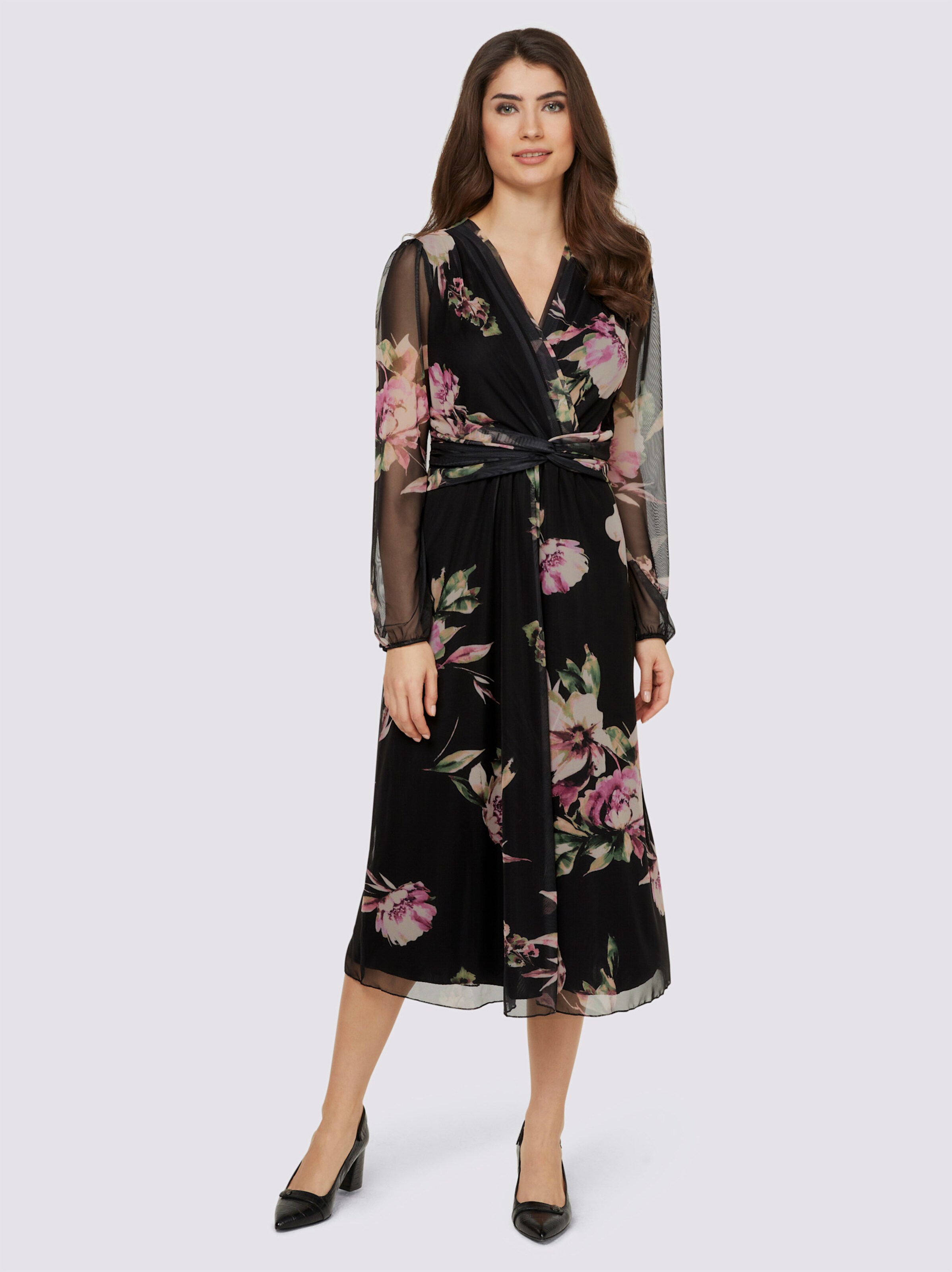 Druck-Kleid