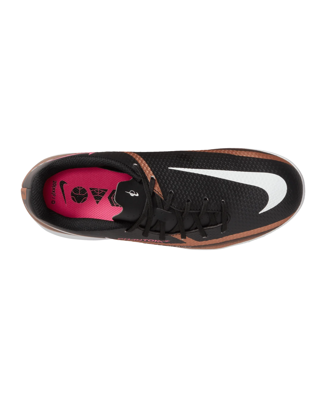 Nike Jr Phantom GT2 Academy IC Halle Generation Kids Gold Schwarz F810