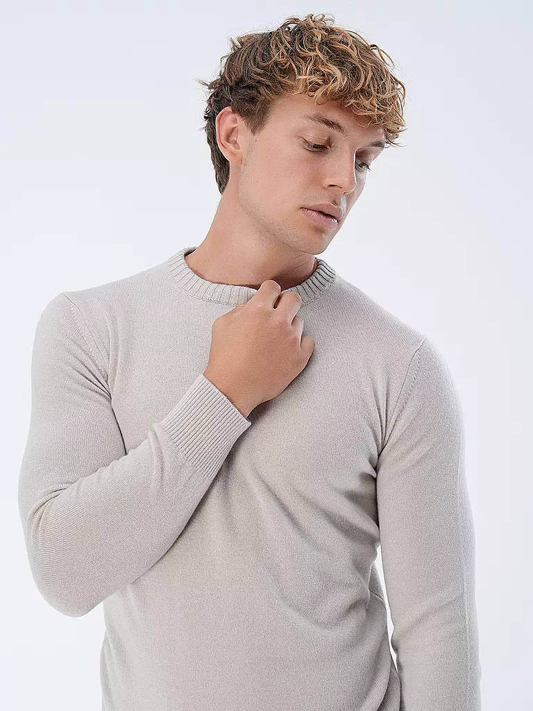 ELEVENTY Kaschmirpullover creme