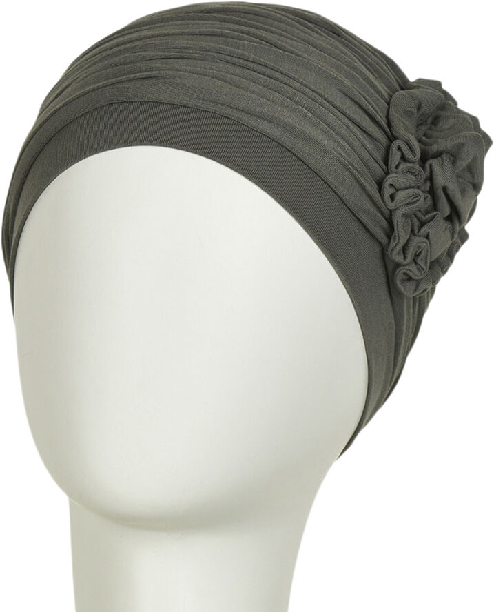 Christine Headwear Lotus turban Brown green