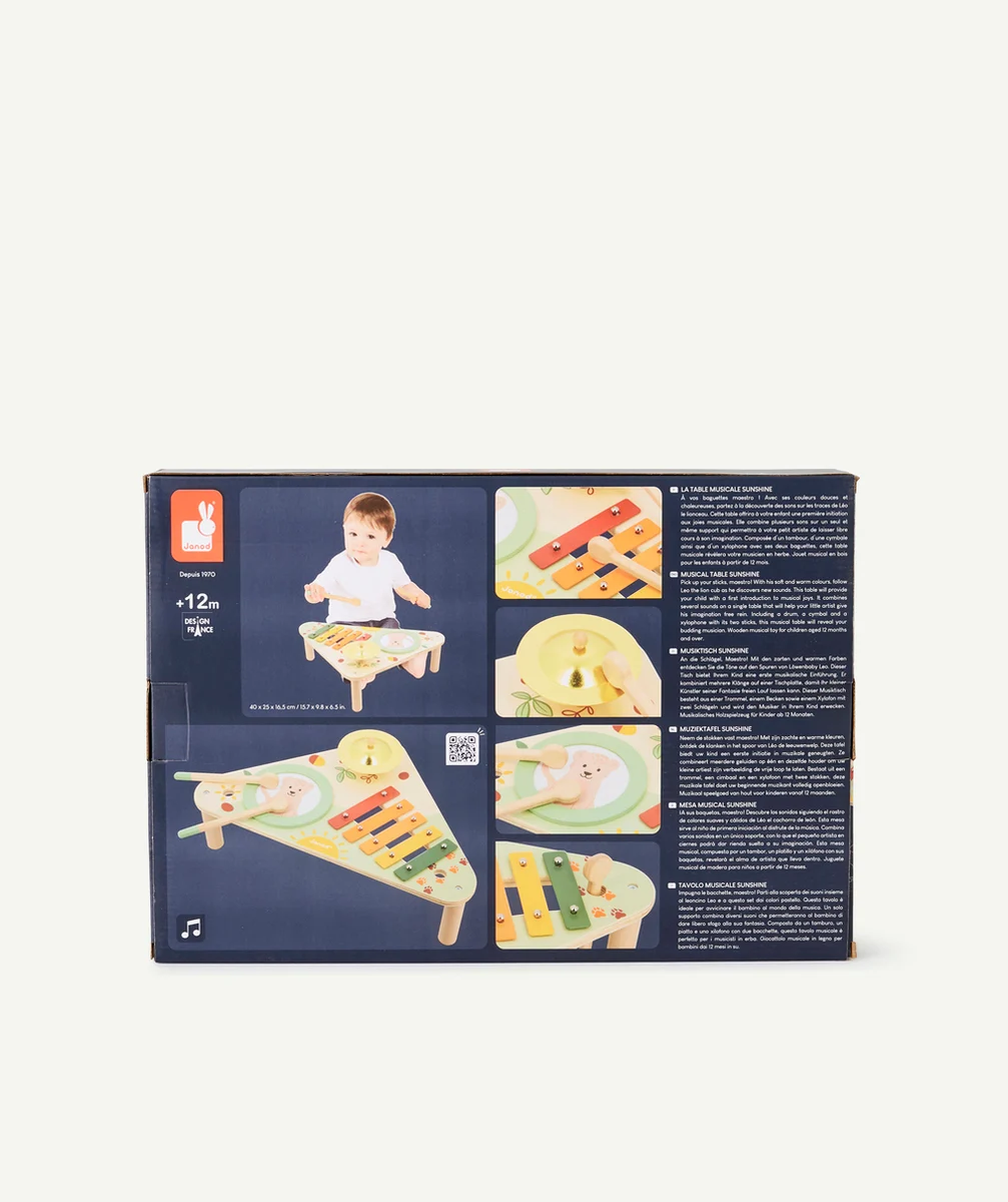 JANODTABLE MUSICALE SUNSHINE