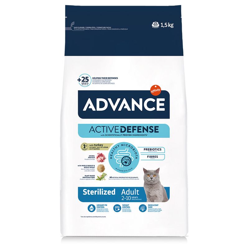 Advance Sterilized, dinde & orge à prix discount sur bitiba.fr