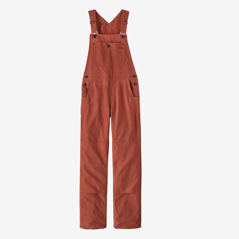 Damen-Latzhose aus Hanf-Canvas für alle Jahreszeiten – Kurz