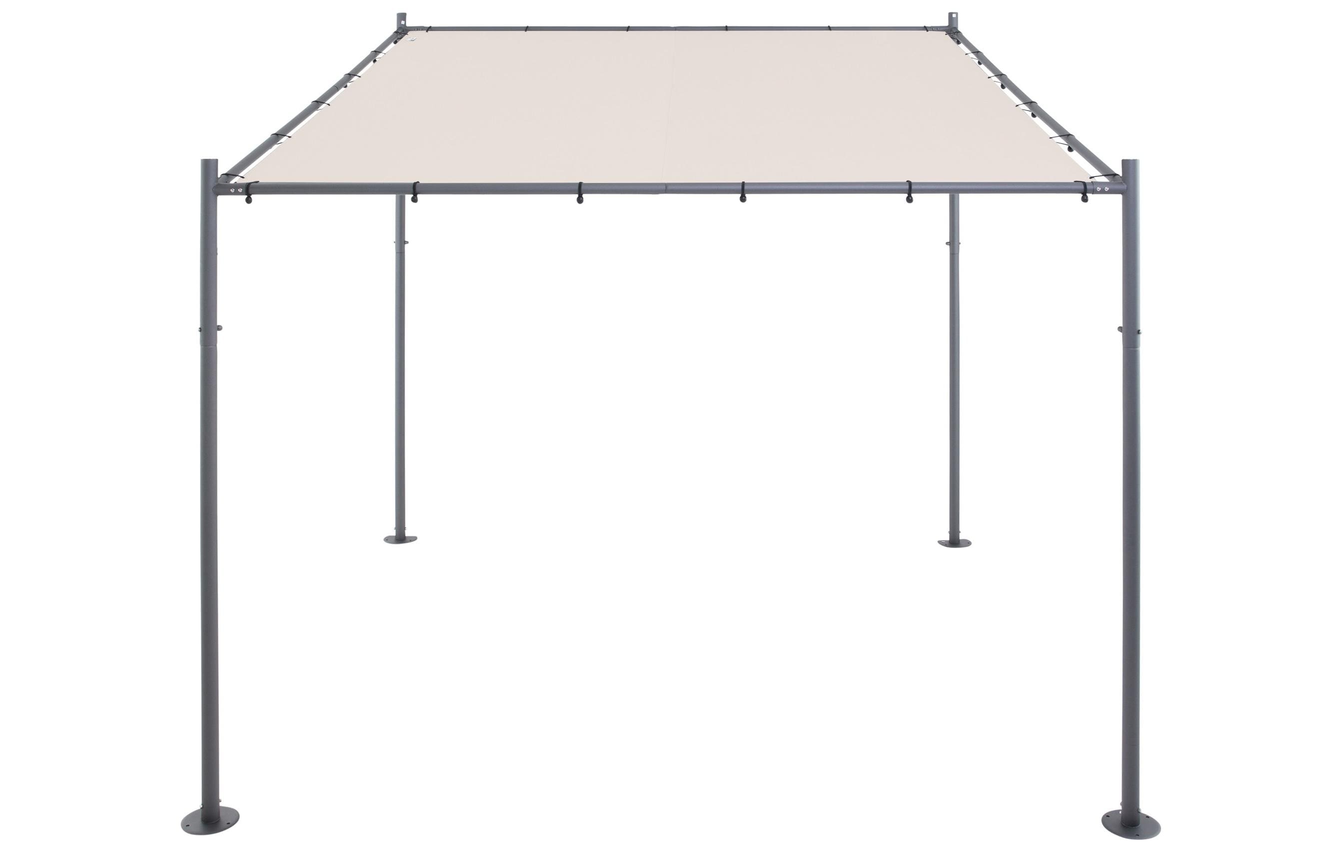 Pavillon Venezia, Anthrazit / Sand<br>Pavillon mit UV Schutz