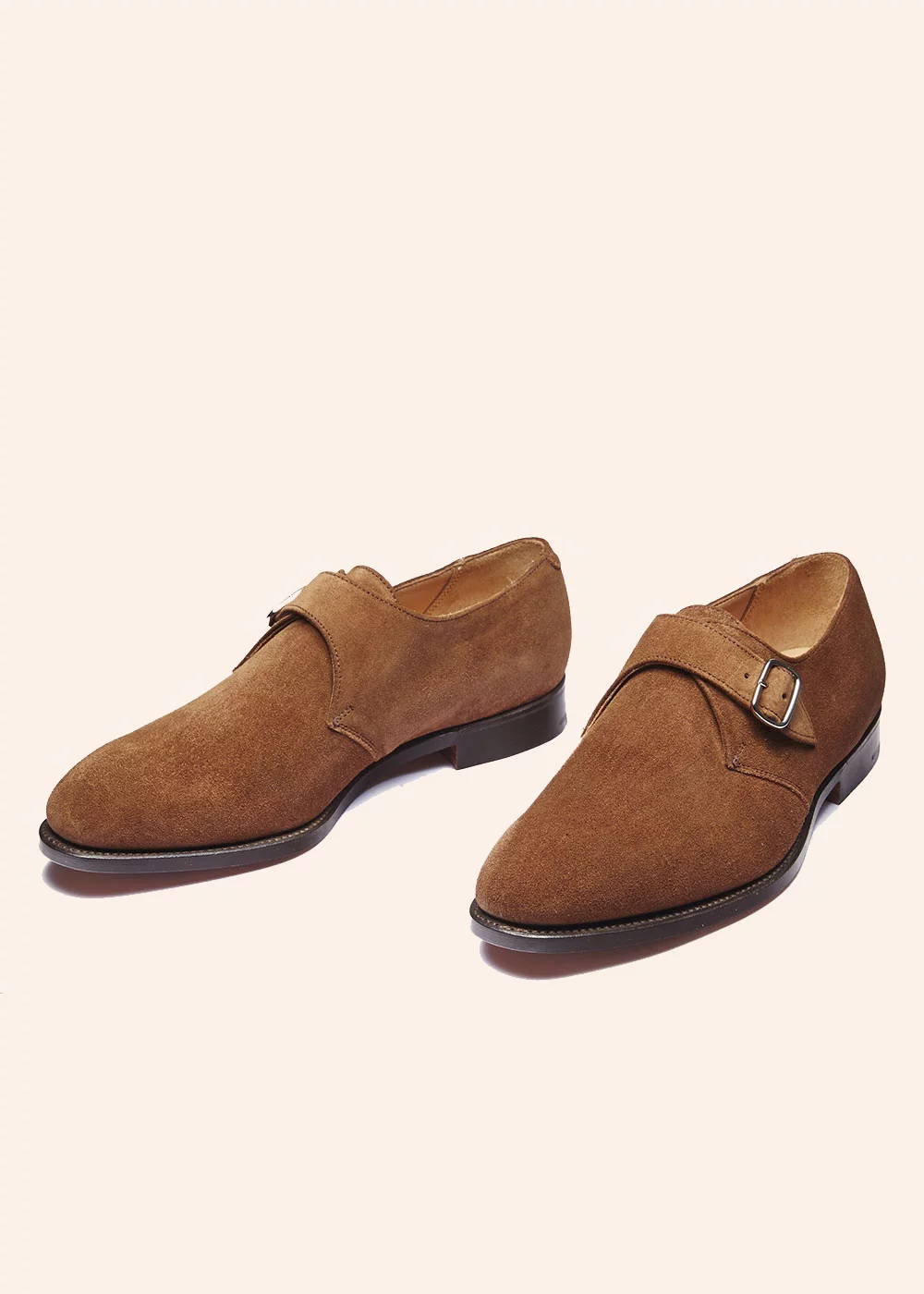 MONKTON CUIR VELOURS MARRON