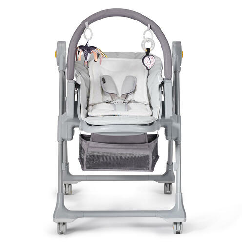 Chaise haute LASTREE Gris - KINDERKRAFT