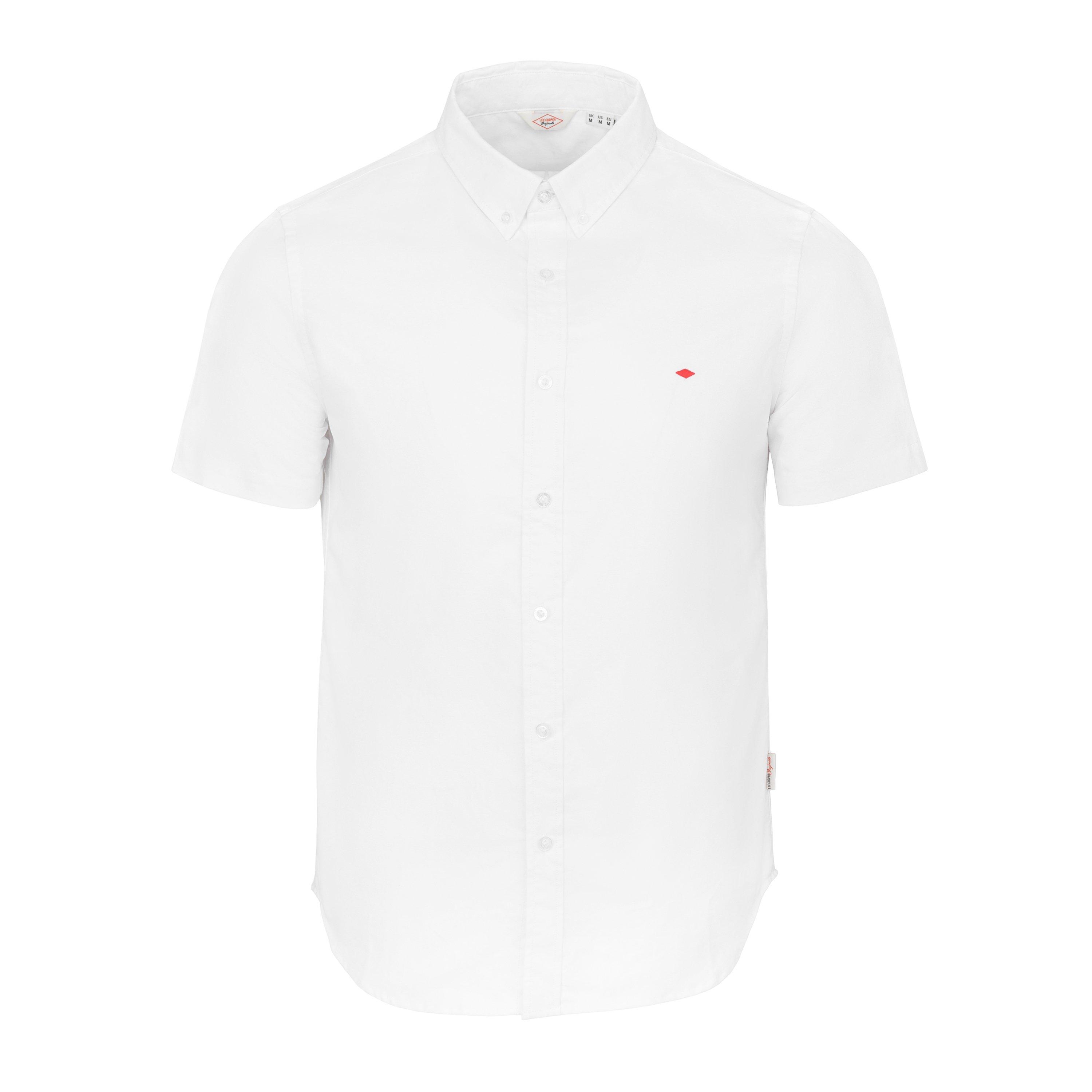 Lee Cooper Short Sleeve Oxford Shirt