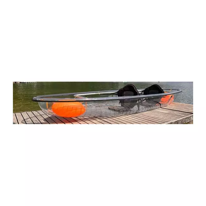 Kayak transparent 2 personnes