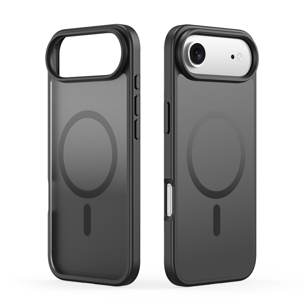 iPhone Air MagSafe Hybrid Hardcase Hülle mit TPU Bumper - Schwarz
