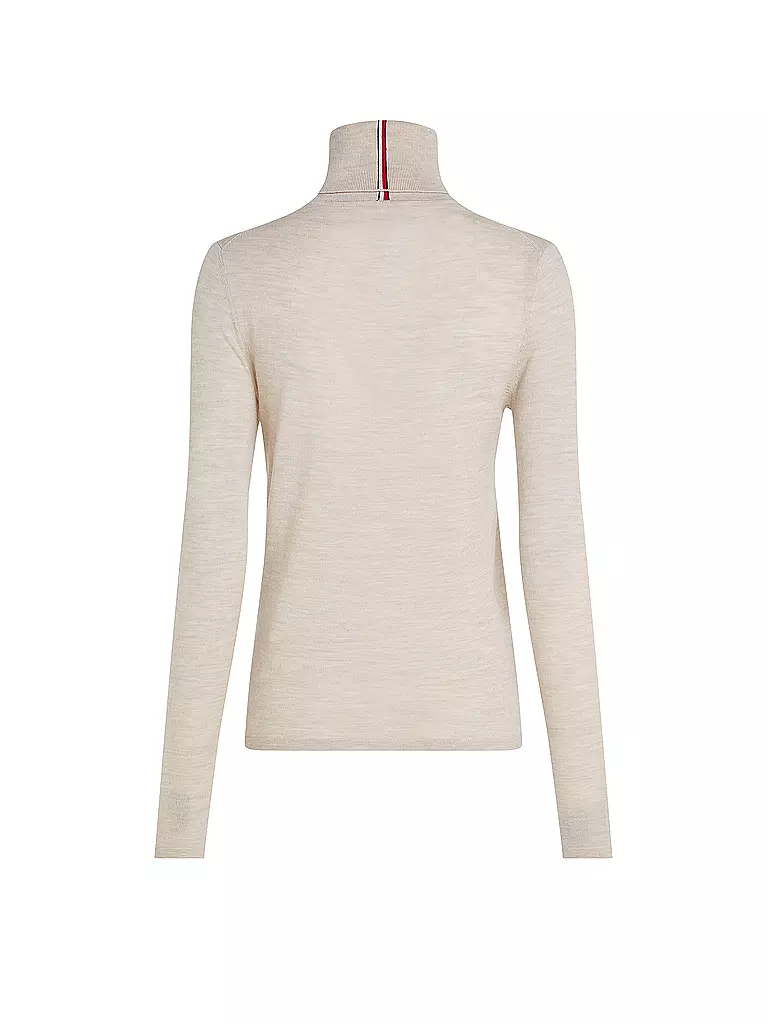 TOMMY HILFIGER Rollkragenpullover beige