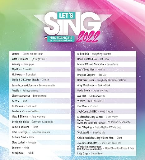 Let's Sing 2022 + 2 MIC. (FR/Multi in Game)- PlayStation 4