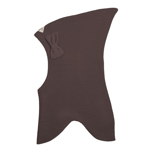 Køb Racing Kids Top Elefanthue Uld/Bomuld m. Sløjfe 3-lags Chocolate Brown