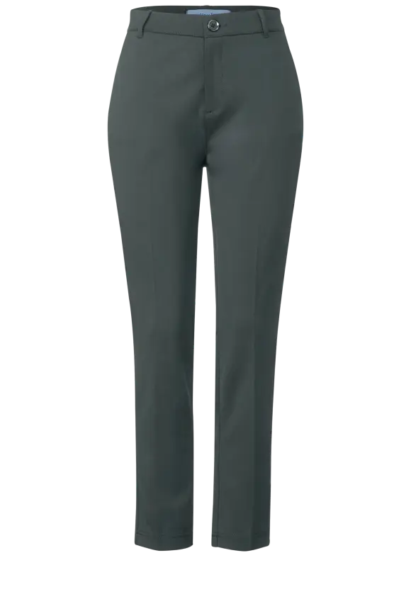 Casual Fit Chinohose - marshy green
