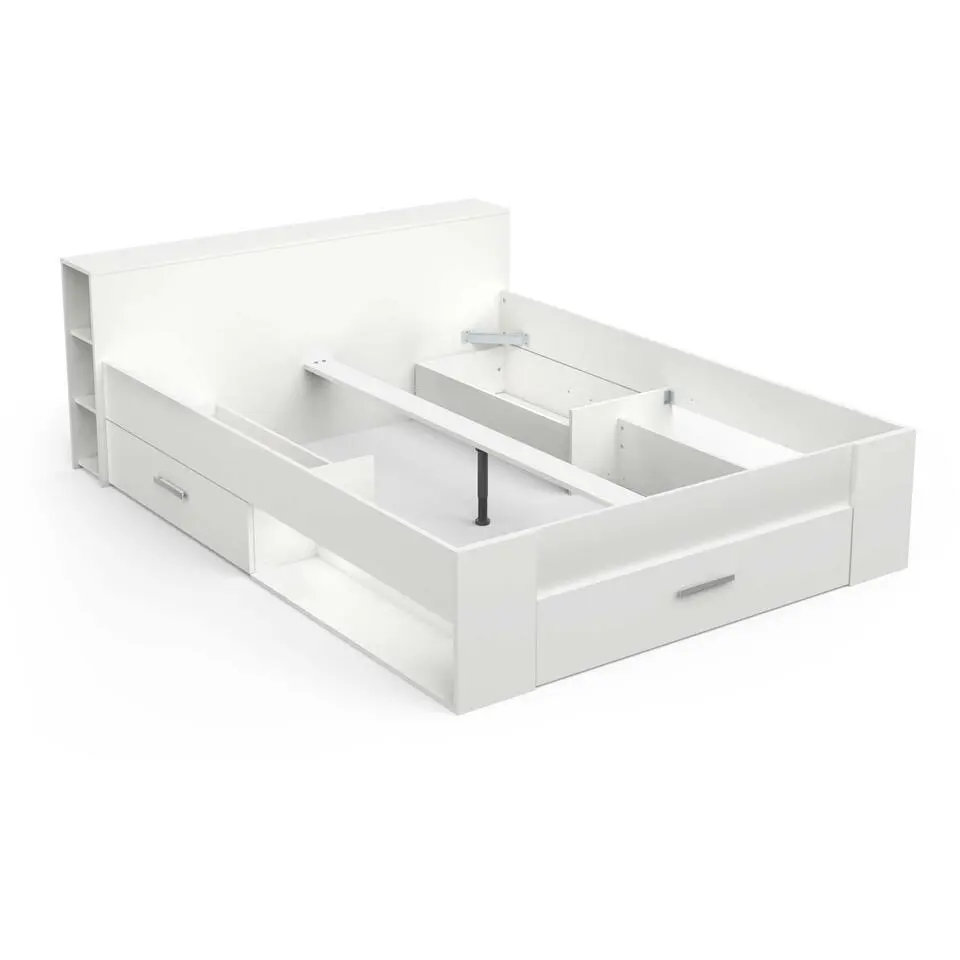 Bed Polly 160 x 200 cm-mat wit