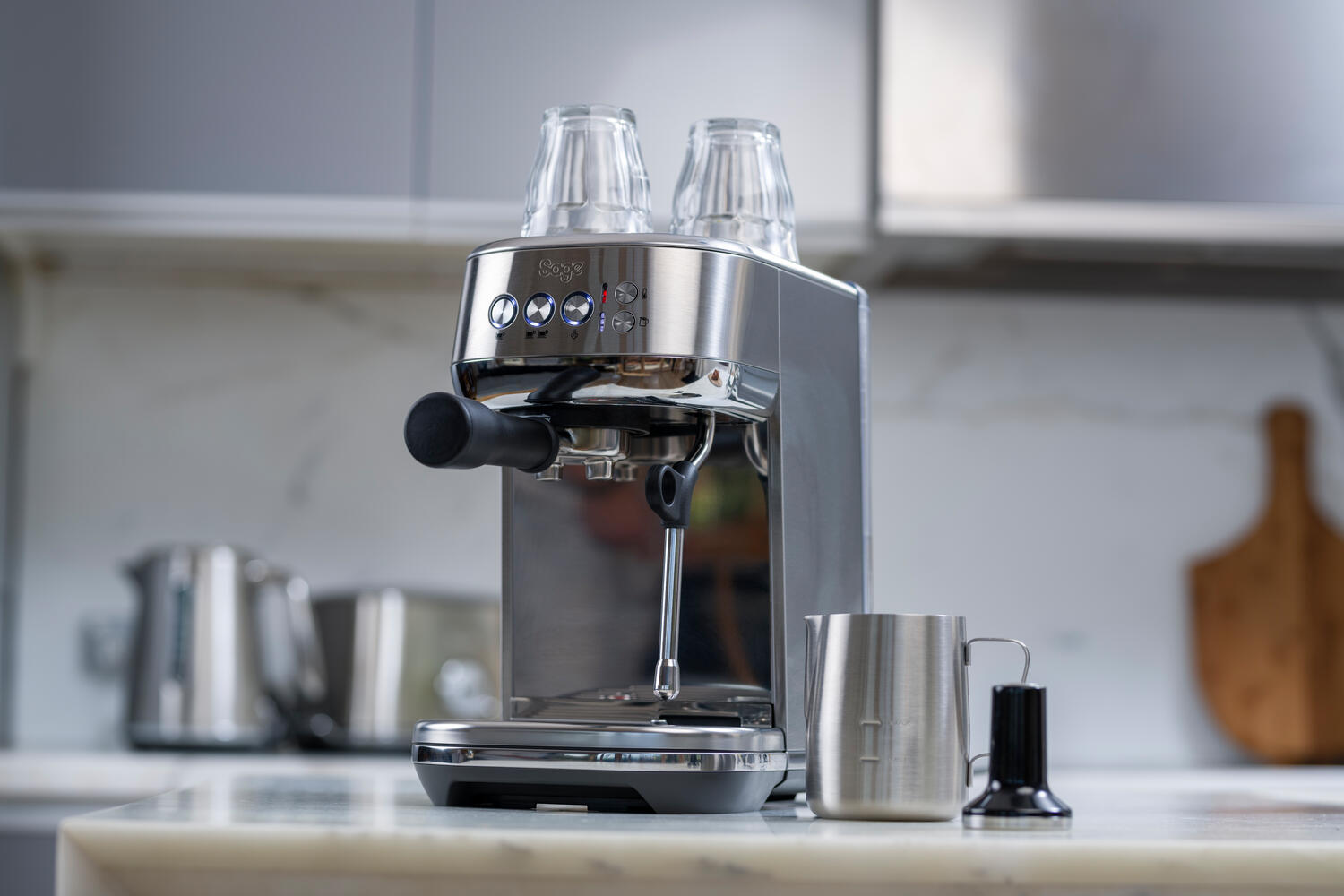 Sage  The Bambino Plus espressomaskine - Brushed Stainless Steel