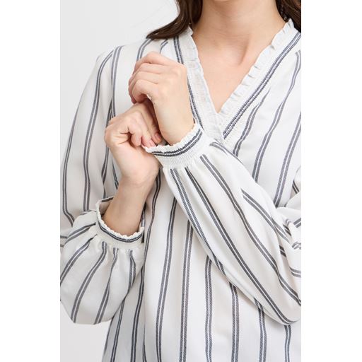 Fransa Shirta Bluse, Birch Mix, XL