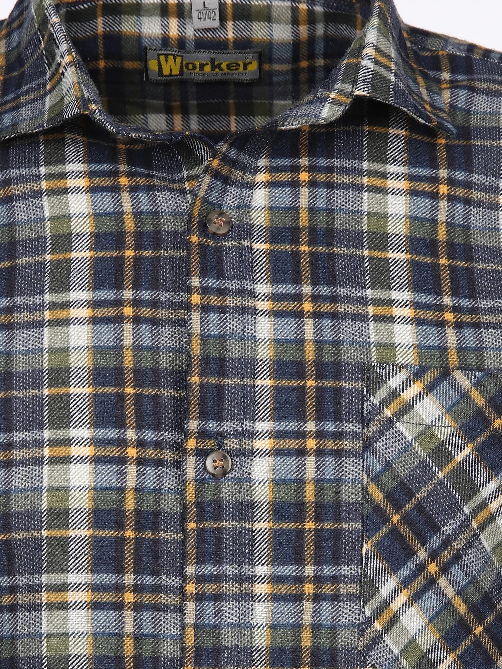 Herren Flanellhemd