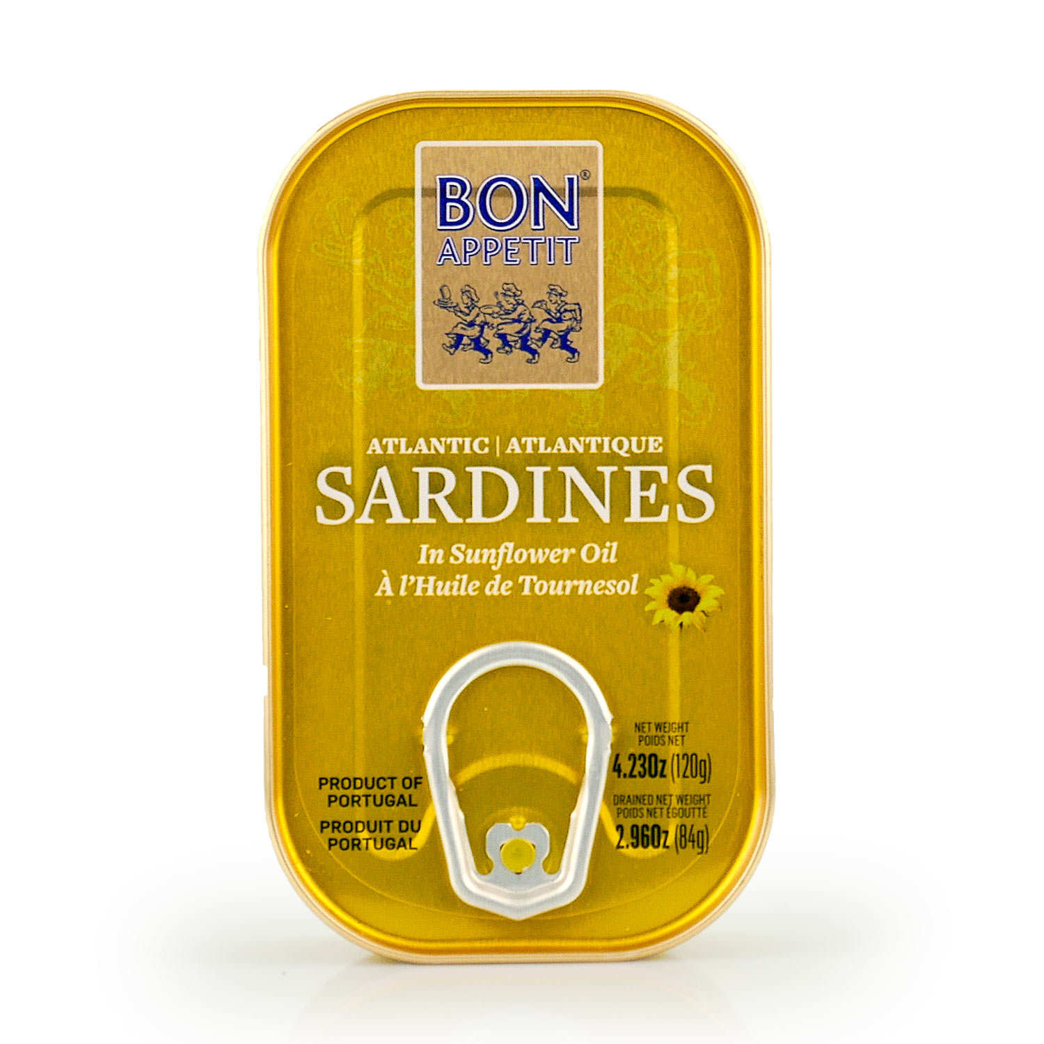 Sardines à l'huile de tournesol du Portugal