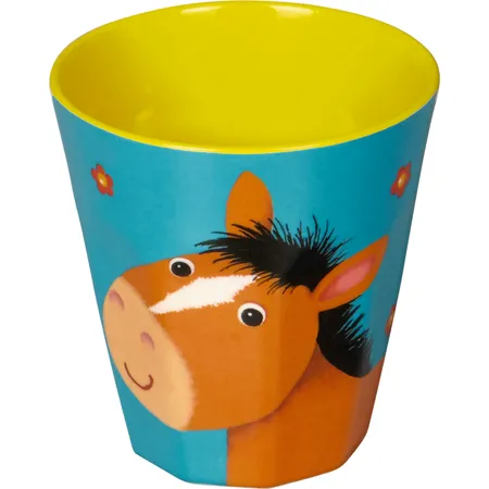 Die Spiegelburg Becher Pferd - Freche Rasselbande