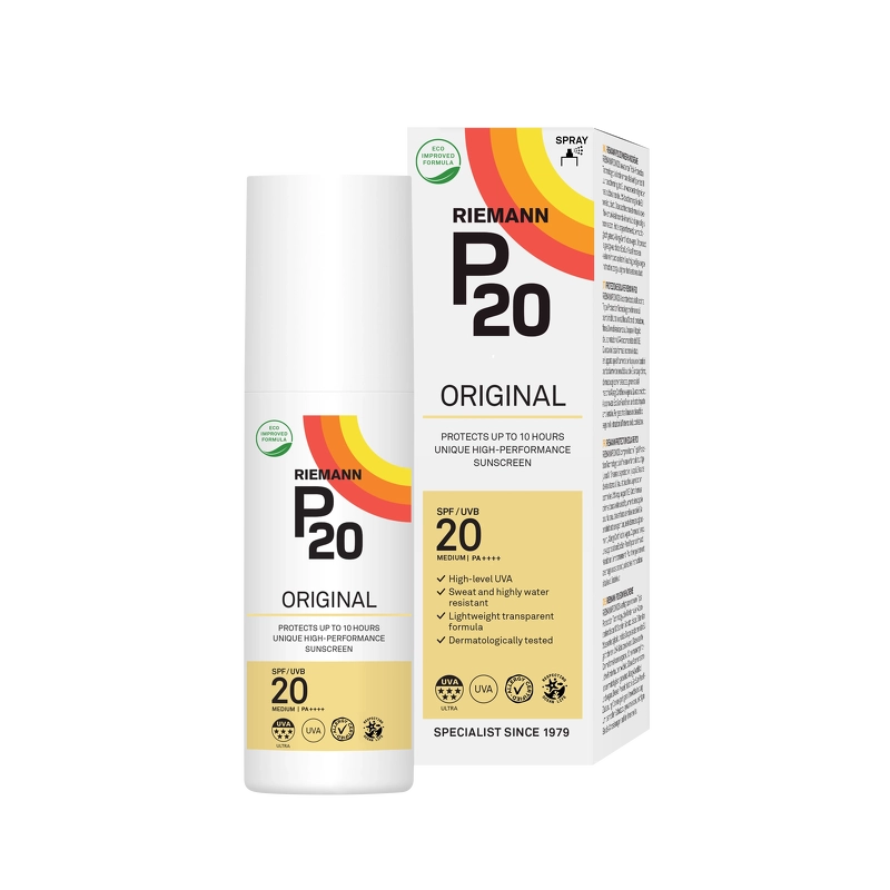 P20 Riemann Original Sun Protecting Spray SPF 20 - 100 ml