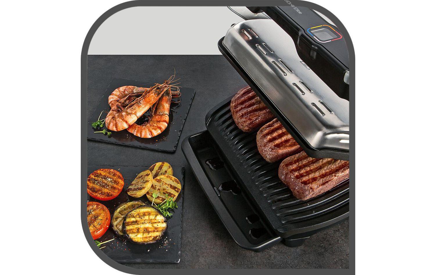 Kontaktgrill Optigrill Elite 2000 W<br>Intelligenter Elektrogrill