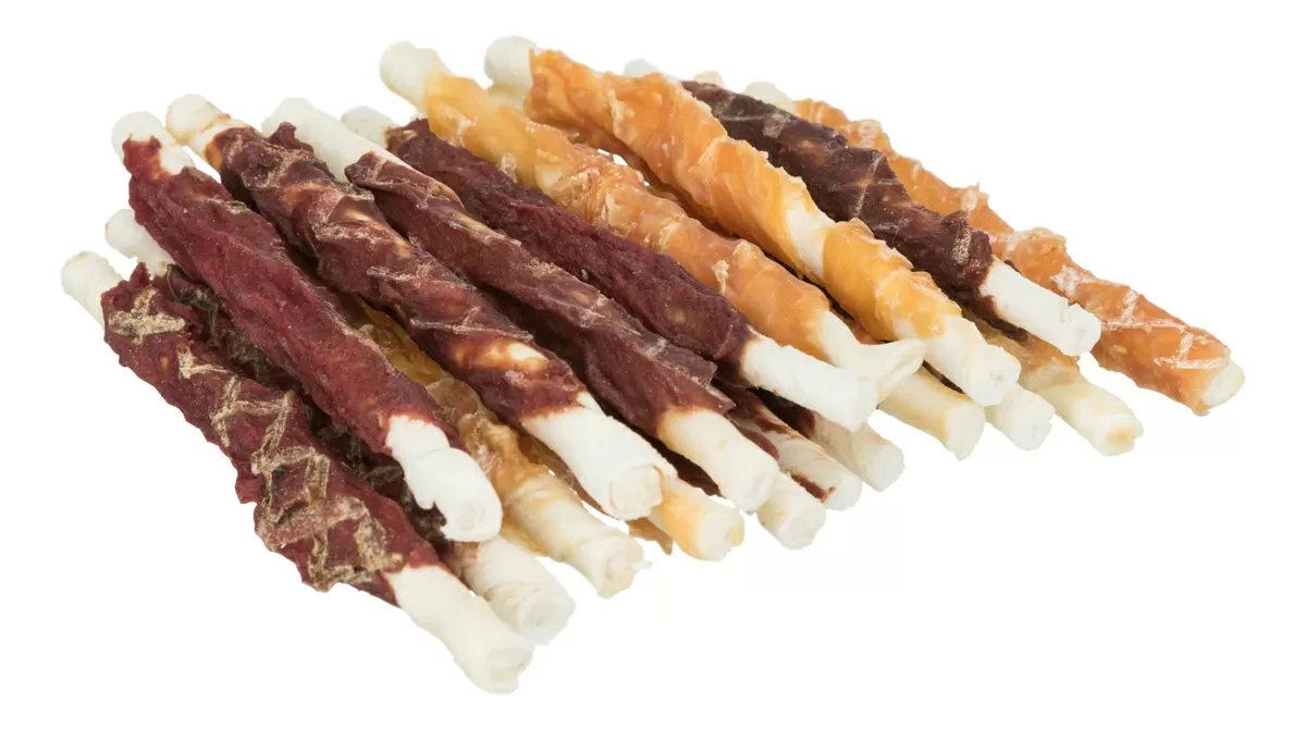 Trixie Denta Fun tyggerulle mix 10 cm - 250 g.