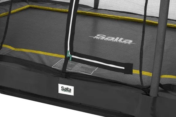 Salta Trampolin Comfort Edition Inground 305x214 sort inkl. sikkerhedsnet (805-823)
