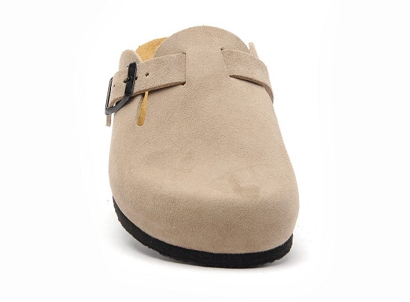Plakton mules et sabots plats femme blog 181539 beige