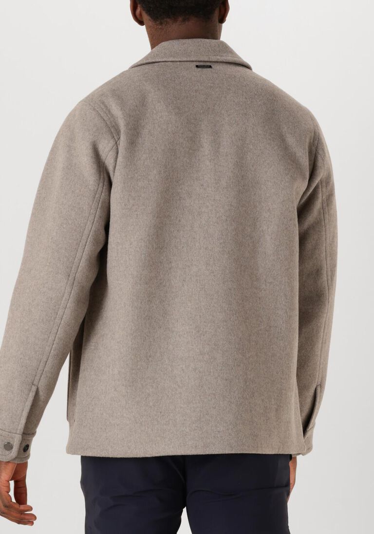 taupe woolrich jack wool chore coat