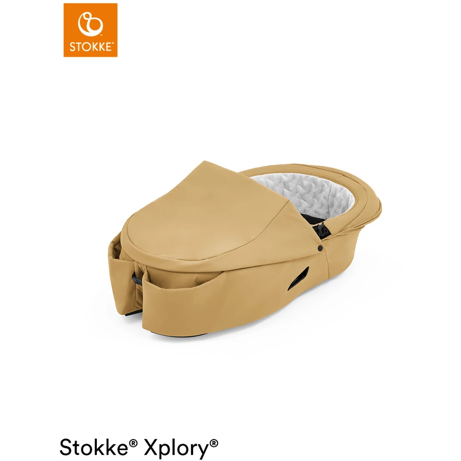 STOKKE® Kinderwagen Xplory® X inklusive Tragewanne Golden Yellow