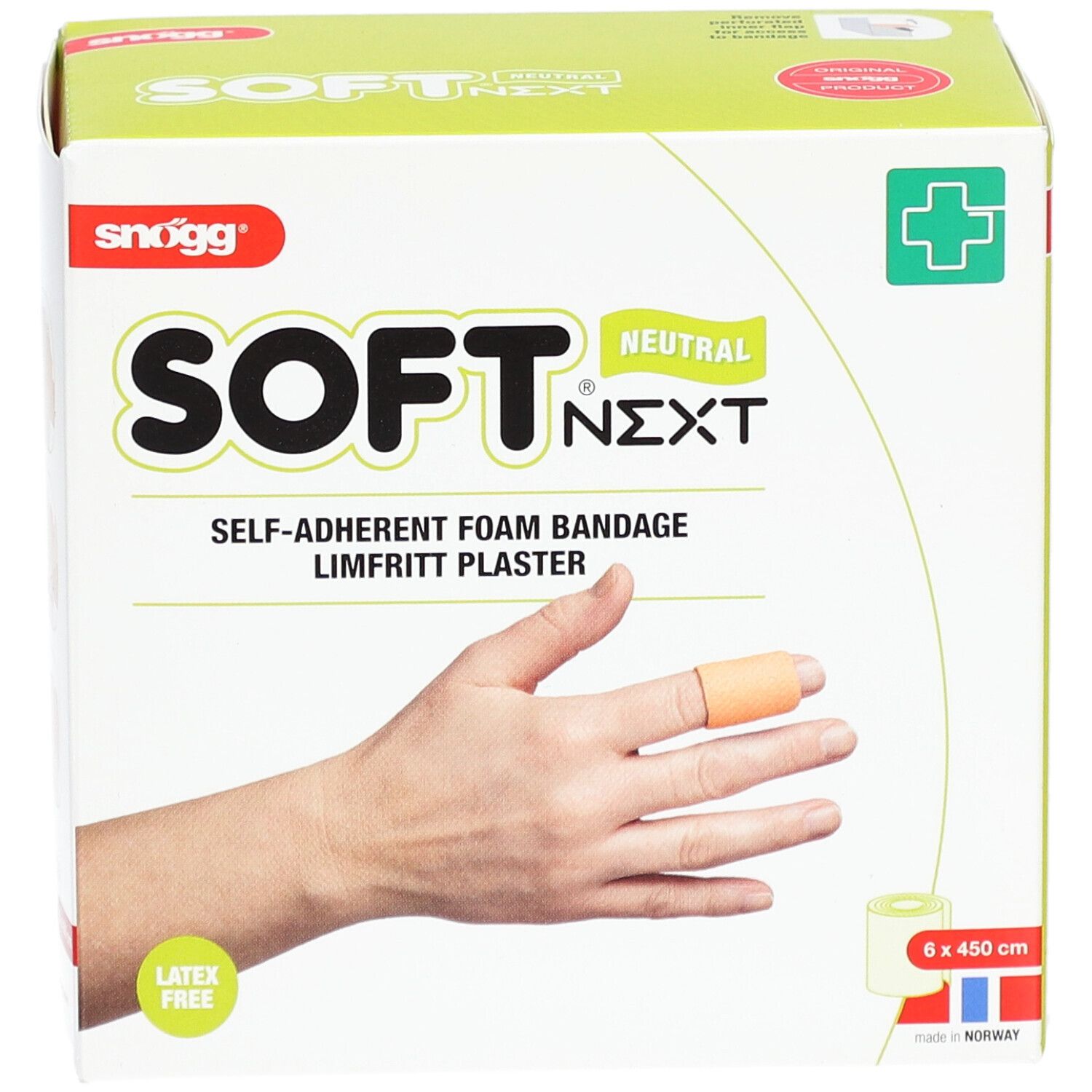 SOFT NEXT selbsthaftender Verband 6 cmx4,5 m