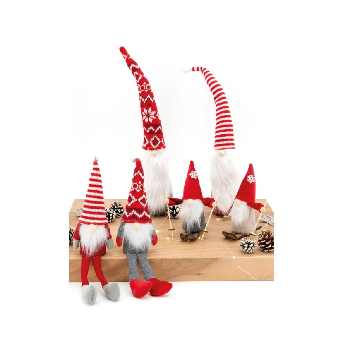 Lutins Assis en Tissu Lot de 2 - AUBRY GASPARD