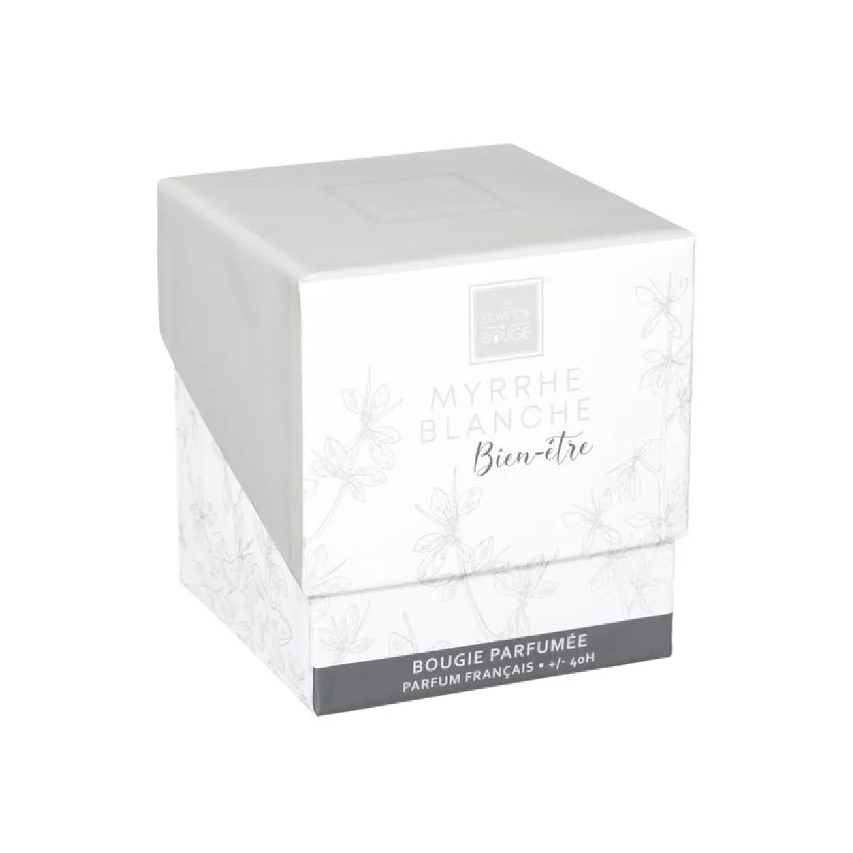 But Bougie MAEL - Gris clair - H. 9 cm
