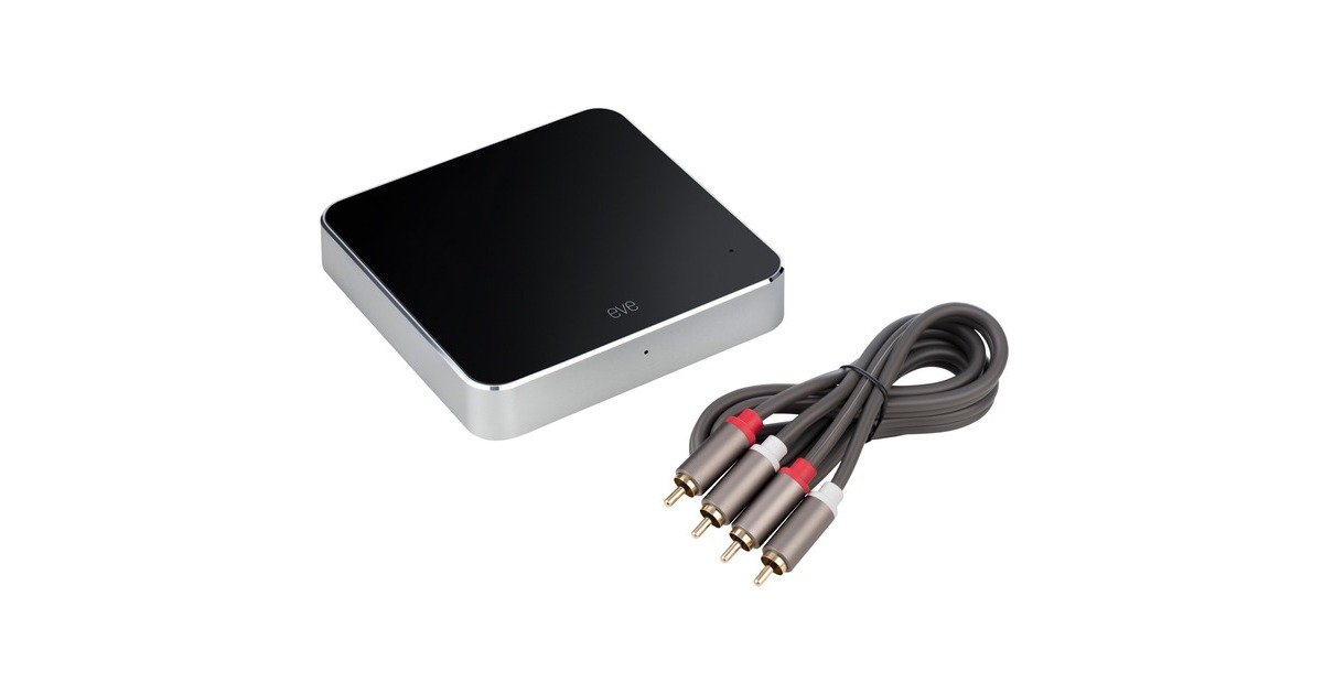 evePlay netwerkspeler  (Zilver/zwart, AirPlay, LAN, 2.4/5 GHz Wi-Fi)