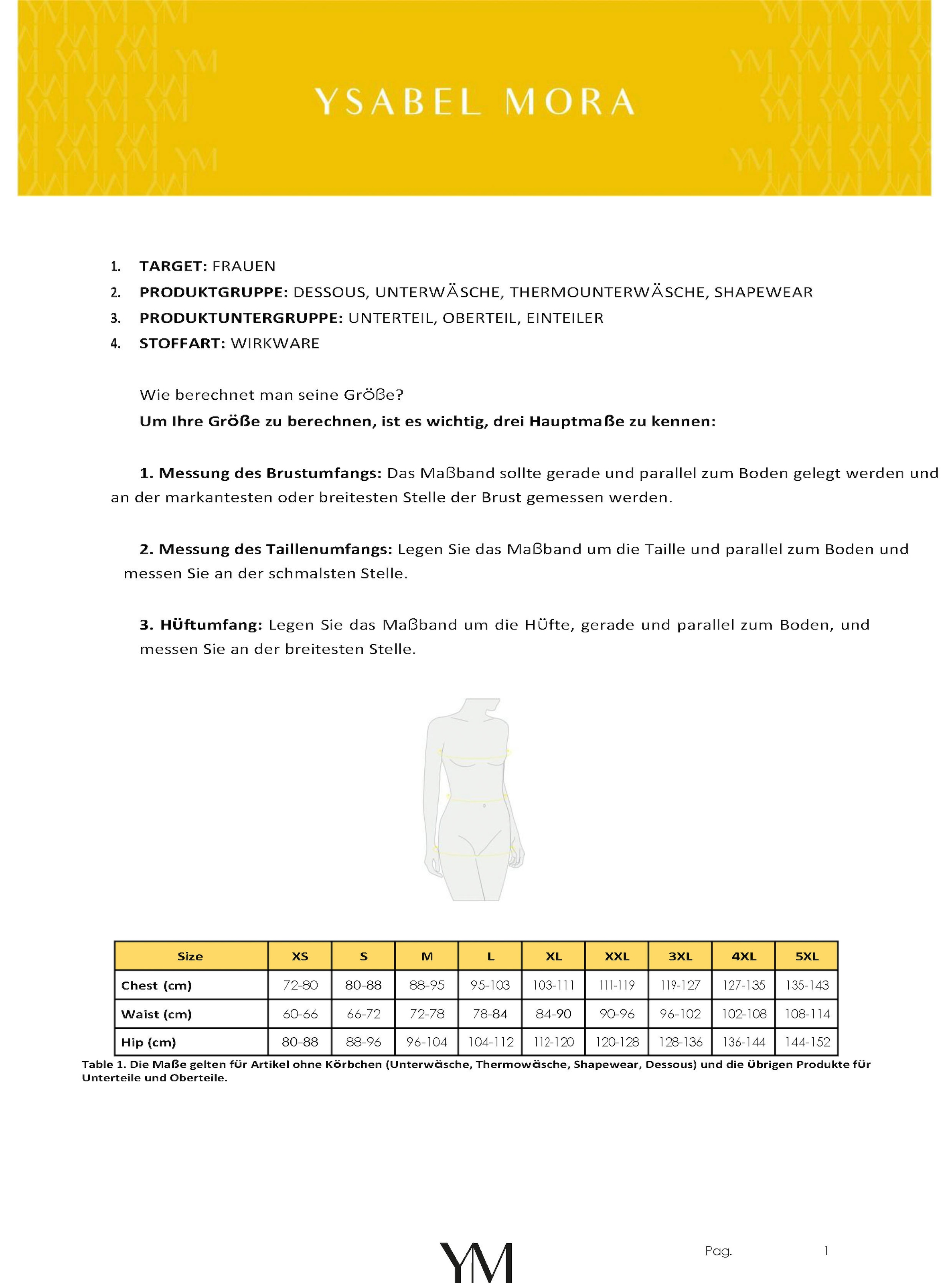 YSABEL MORA Unterhemd »BASIC COLLECTION COTTON WITH LACE«, das perfekte Basic-Top für jeden Tag