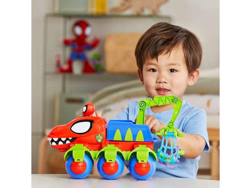 MARVEL Spider-Man Playset Spidey and His Amazing Friends Dino Webs Crawler Wholesale