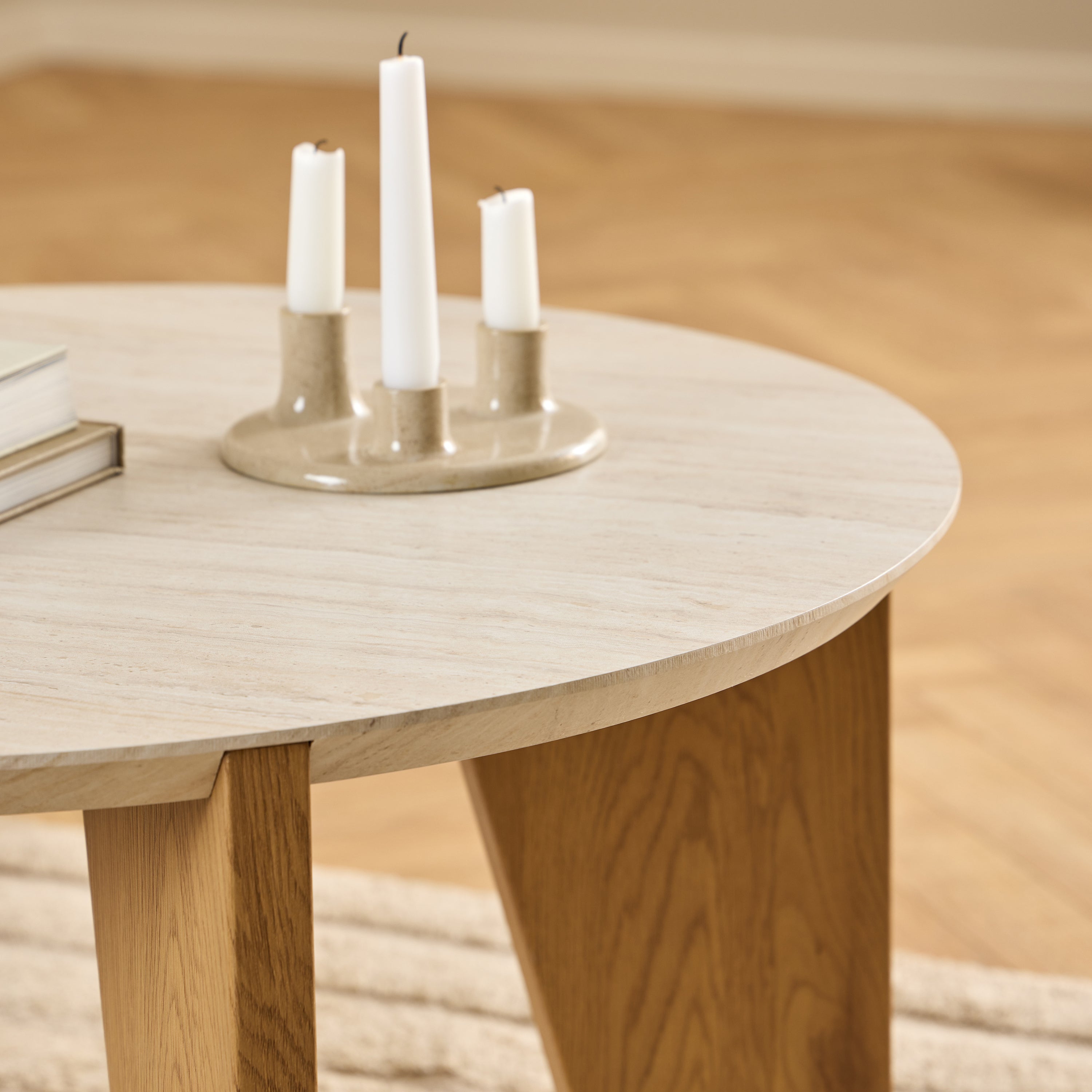 by fonQ Horizon Salontafel - CrÃ¨me