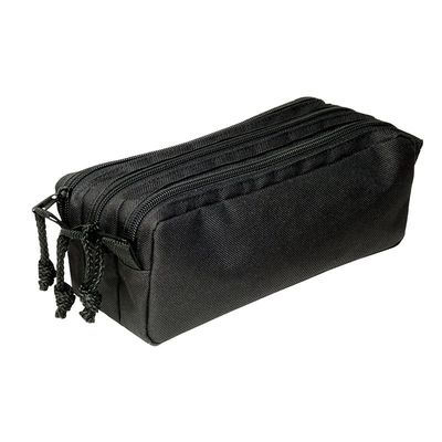 Trousse Trizip - 3 compartiments - noir - Viquel