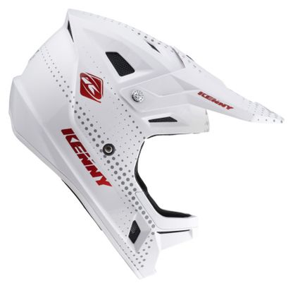 Casque Intégral Kenny Decade Graphic Lunis Blanc / Rouge