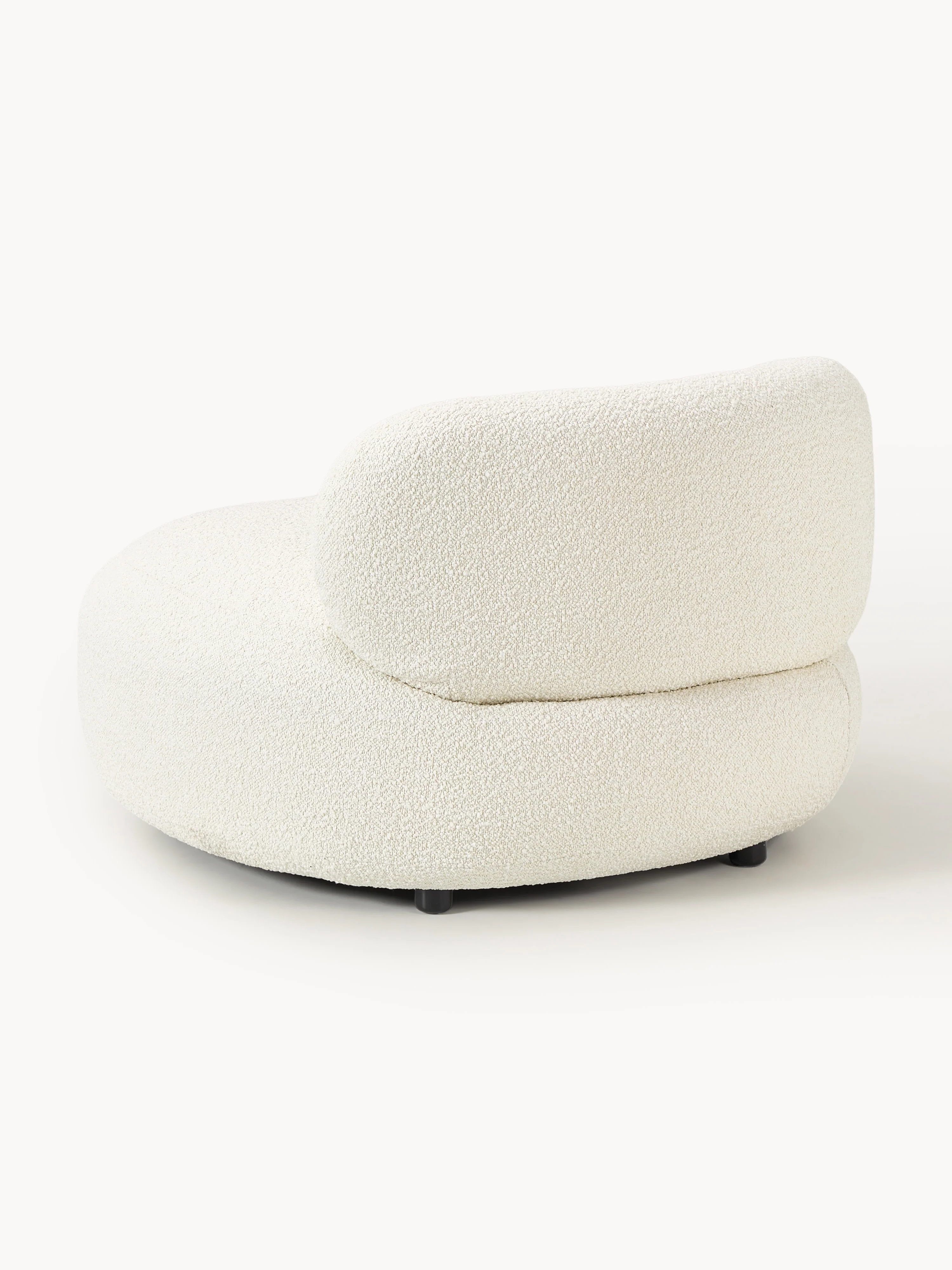 Bouclé loungefauteuil Alba