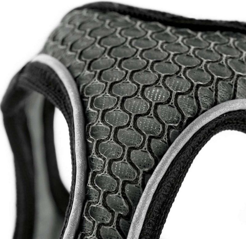 Hunter Harnas Hilo Comfort Antraciet - Hondenharnas - 26-30/31-33 cm