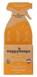 HappySoaps Herbal Fresh Keukenreiniger Tabs 24GR