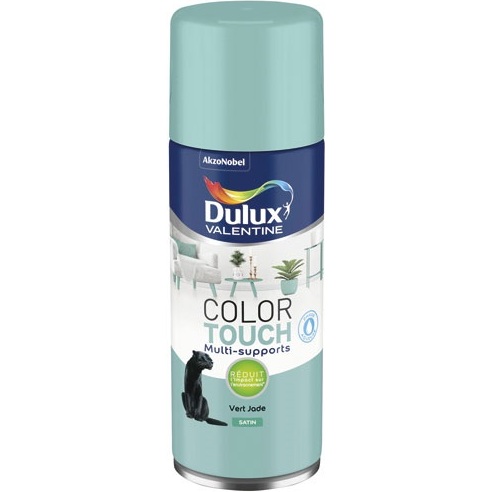 Bombe peinture 400 ml Color Touch Satin - Vert Jade