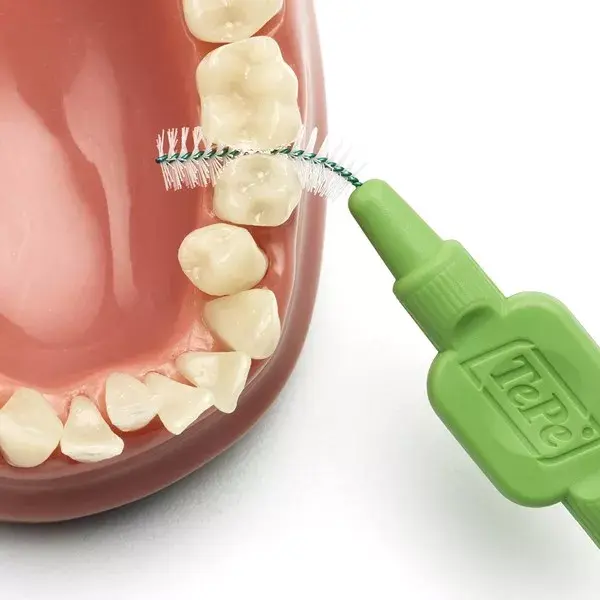 Escova interdental TePe Eco-Responsible ISO 5 / 0,80 mm, pacote com 6 unidades.