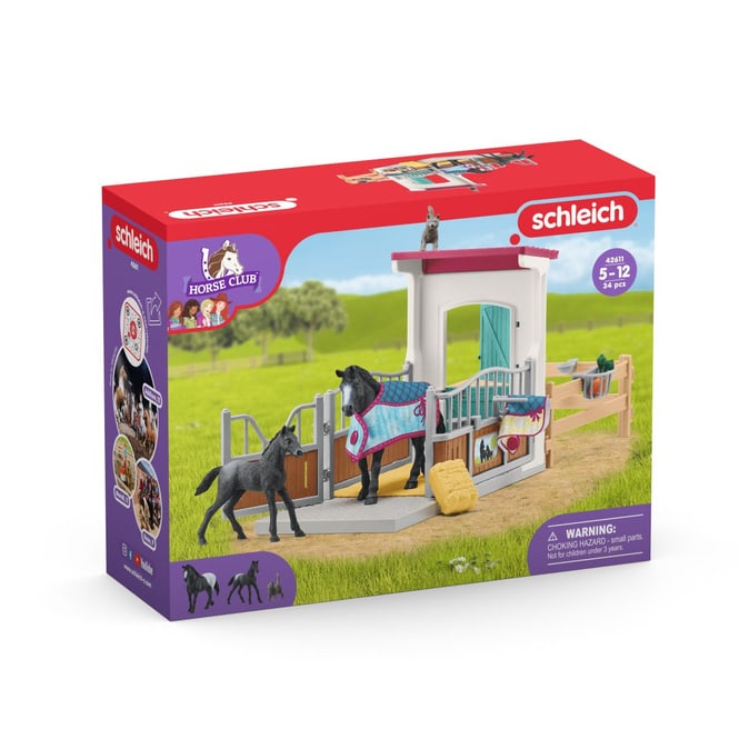 HORSE CLUB - Pferdebox mit Stute und Fohlen