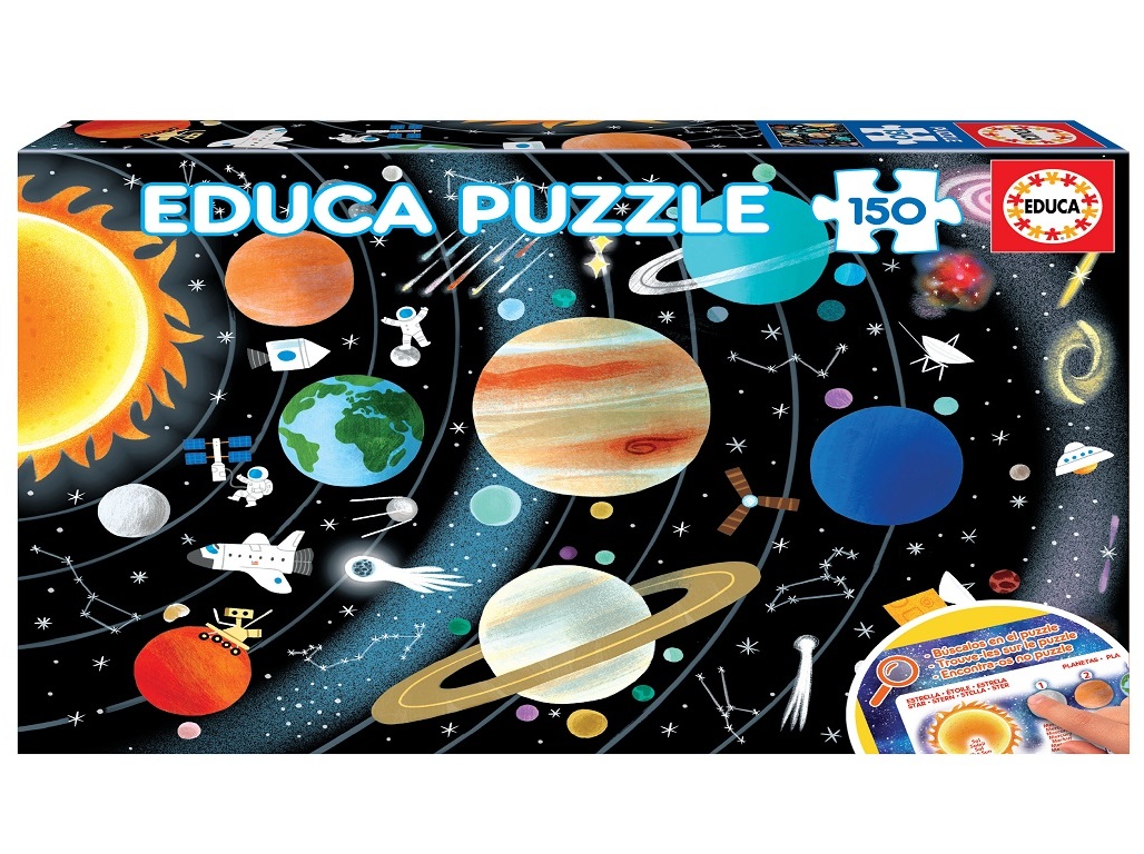PUZZLE SISTEMA SOLAR EDUCA 150 PEÇAS