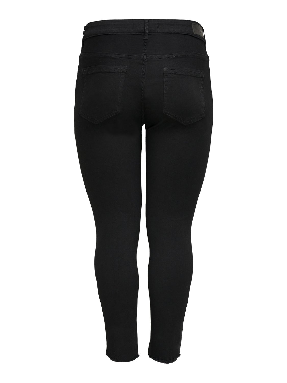 CARWILLY Mittlere Taille Skinny Fit Jeans Black