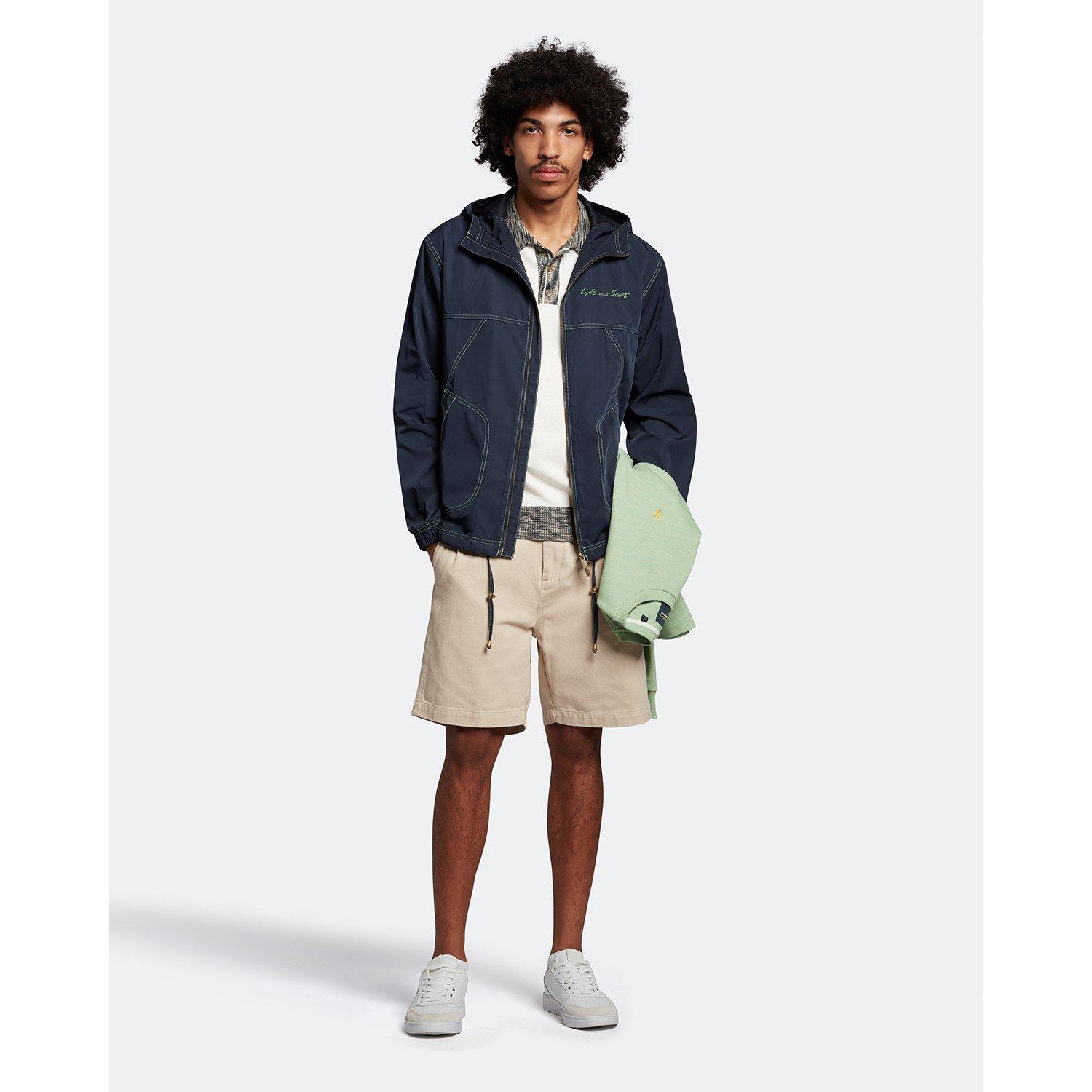 Lyle and Scott Cntrst Stch Jkt Sn99