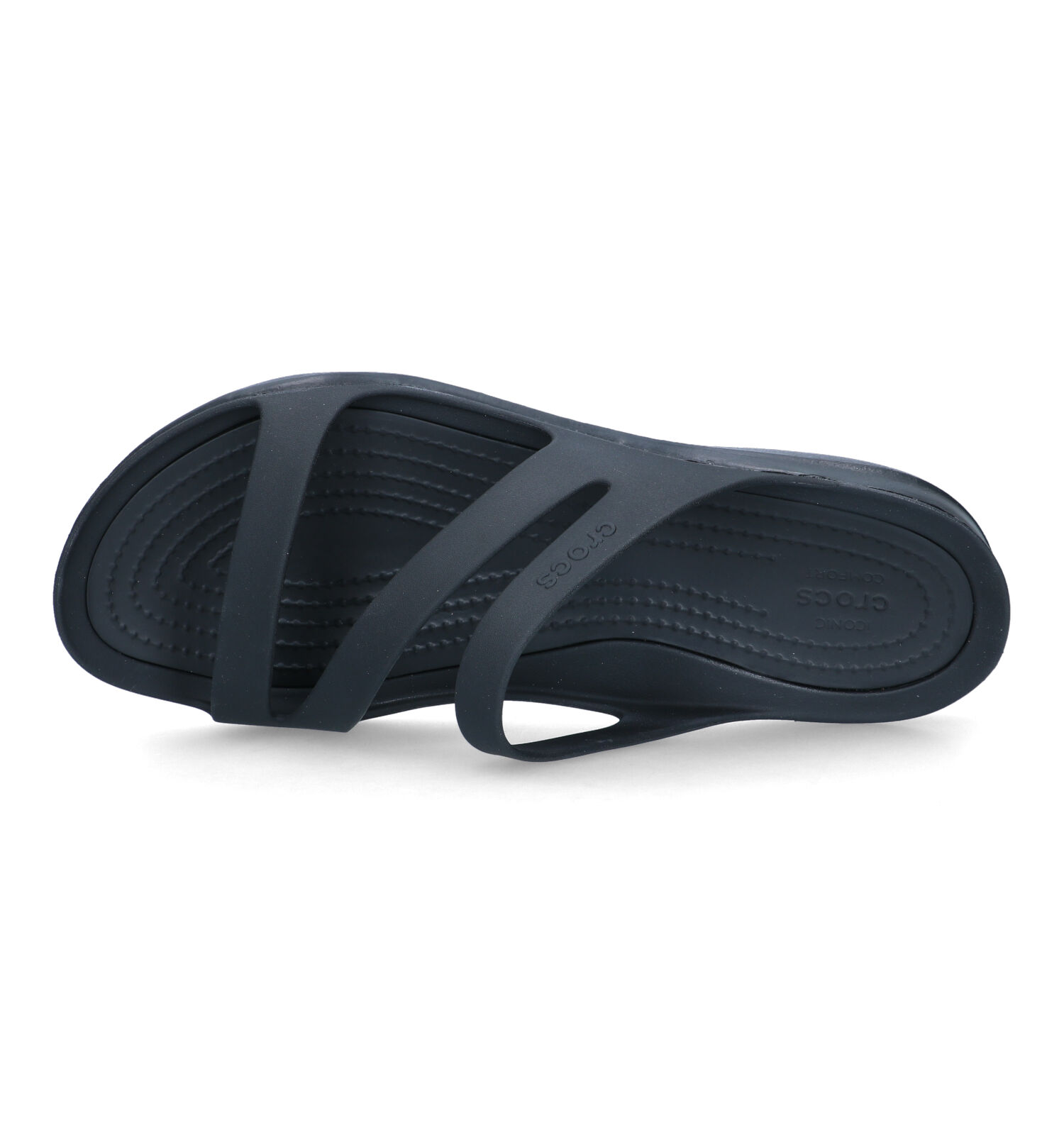 Badslippers zwart