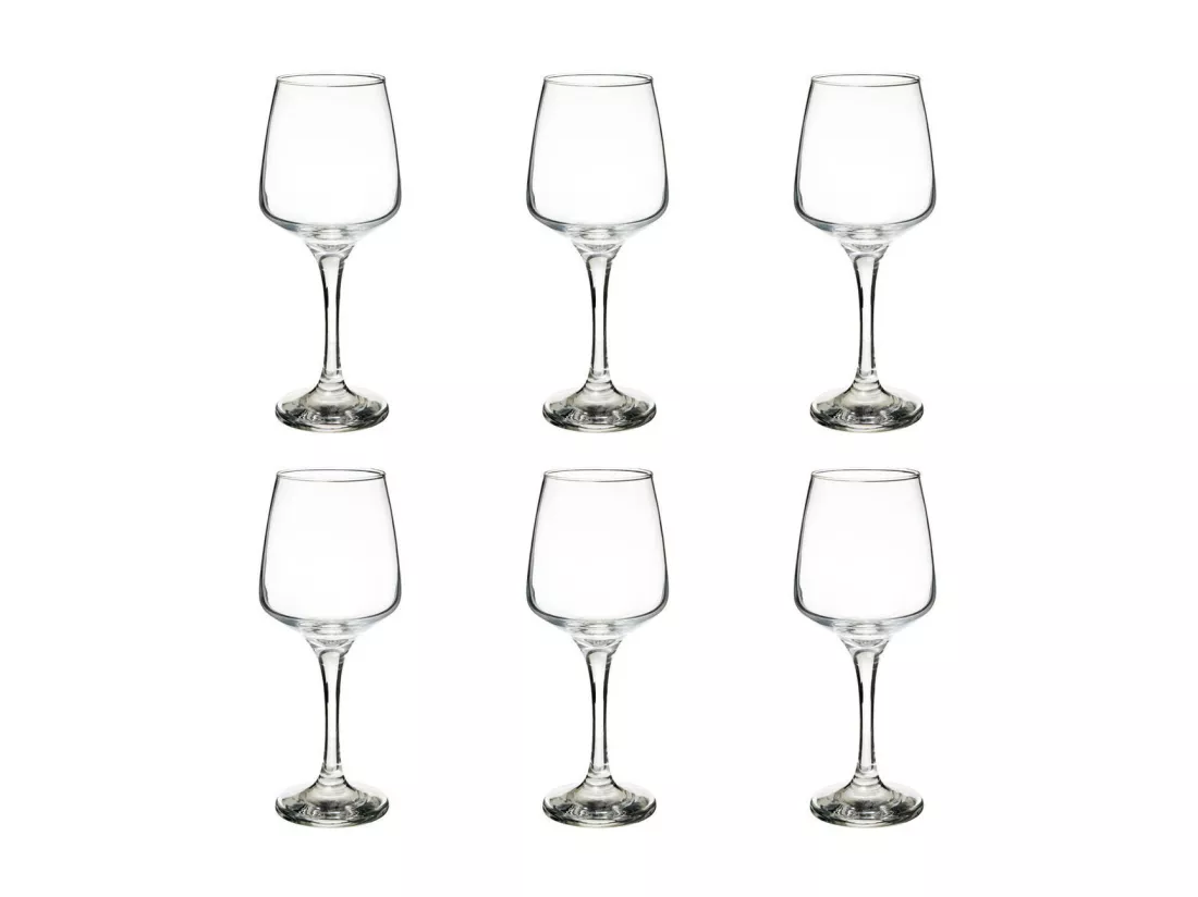 Lot de 6 Verres à Vin 